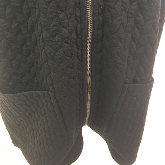 Isaac Mizrahi Live Jacquard Cable Knit Jacket XS - Picture 3 of 15